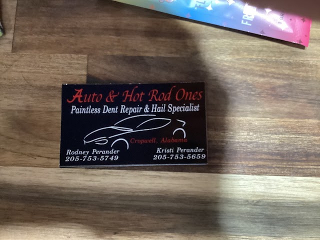 Auto and Hot Rod ones paintless dent repair and hail specialists photo 1